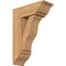 Ekena Millwork Funston Traditional Smooth Bracket w/ Offset Brace, Western Red Cedar, 7 1/2"W x 20"D x 28"H BKT0806X20X28FST01SWR - alternate 1